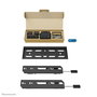 Neomounts WL30S-850BL12 Support mural fixe pour télévision/écran plat 24 à 65 pouces, VESA 200x200, charge 40 kg, système magnétique pull & release - Noir