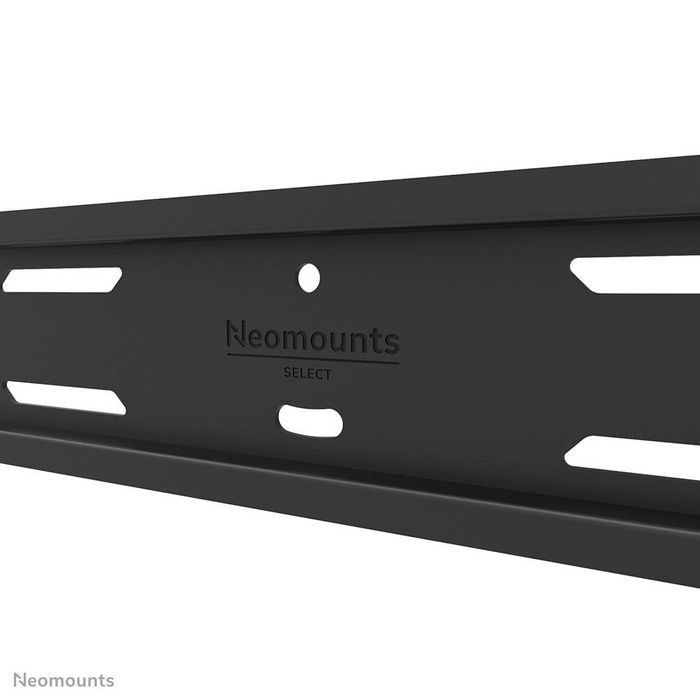 Neomounts WL30S-850BL16 Support mural fixe pour écran plat TV 42 à 86 pouces, VESA 100x100 à 600x400 mm, capacité 60 kg, réglage hauteur, noir