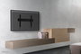 Neomounts WL30S-850BL16 Support mural fixe pour écran plat TV 42 à 86 pouces, VESA 100x100 à 600x400 mm, capacité 60 kg, réglage hauteur, noir