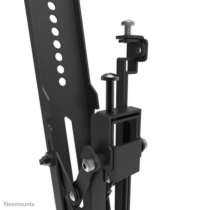 Neomounts WL35S-850BL14 Support mural inclinable pour écrans 32-75 pouces, VESA 100x100 à 400x400, capacité 50 kg, acier noir