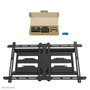 Neomounts WL40S-850BL18 Support mural orientable pour écran télévision 43-86 pouces (109-218 cm), 60 kg max, VESA 200x100 à 800x400 mm, inclinaison et pivotement, noir