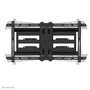 Neomounts WL40S-850BL18 Support mural orientable pour écran télévision 43-86 pouces (109-218 cm), 60 kg max, VESA 200x100 à 800x400 mm, inclinaison et pivotement, noir