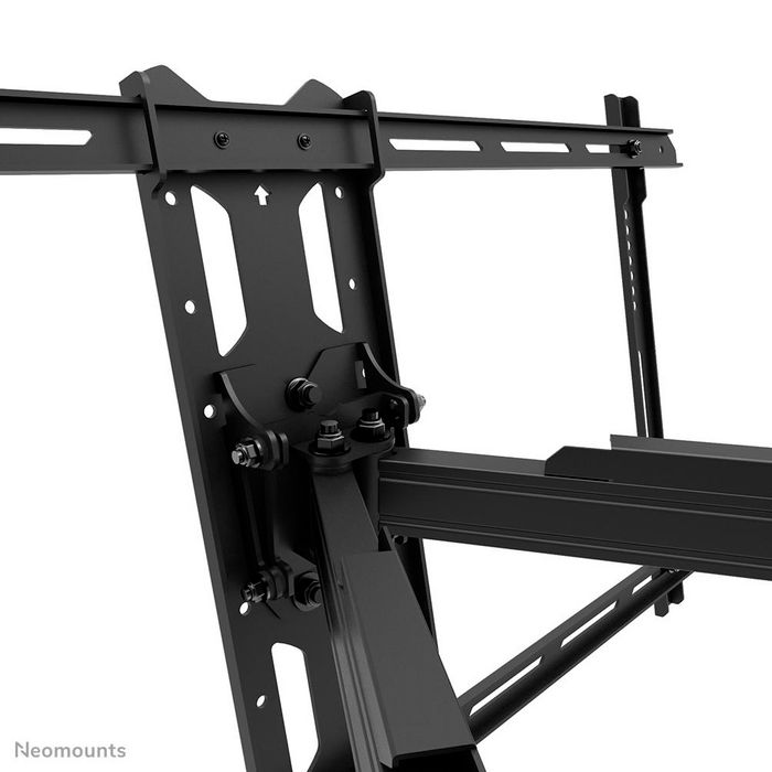 Neomounts WL40S-850BL18 Support mural orientable pour écran télévision 43-86 pouces (109-218 cm), 60 kg max, VESA 200x100 à 800x400 mm, inclinaison et pivotement, noir