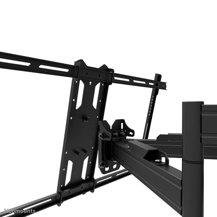 Neomounts WL40S-850BL18 Support mural orientable pour écran télévision 43-86 pouces (109-218 cm), 60 kg max, VESA 200x100 à 800x400 mm, inclinaison et pivotement, noir