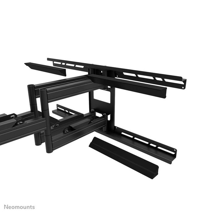 Neomounts WL40S-850BL18 Support mural orientable pour écran télévision 43-86 pouces (109-218 cm), 60 kg max, VESA 200x100 à 800x400 mm, inclinaison et pivotement, noir