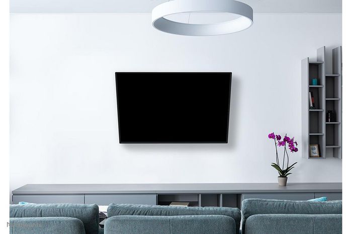 Neomounts WL40S-850BL18 Support mural orientable pour écran télévision 43-86 pouces (109-218 cm), 60 kg max, VESA 200x100 à 800x400 mm, inclinaison et pivotement, noir