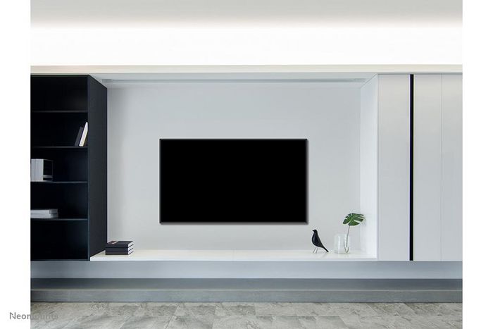 Neomounts Support Mural Fixe WL30-550BL16 LEVEL pour Téléviseurs et Écrans 42 à 86 Pouces - Compatible VESA 100x100 à 600x400 - Charge Max 60 kg - Noir