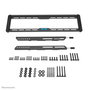 Neomounts Support Mural Fixe WL30-550BL16 LEVEL pour Téléviseurs et Écrans 42 à 86 Pouces - Compatible VESA 100x100 à 600x400 - Charge Max 60 kg - Noir