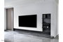 Neomounts WL30-550BL18 Support Mural Fixe pour Téléviseurs/Écrans 43 à 86 Pouces, 60 kg Max, VESA 100x100 à 800x400, Système Magnétique Pull & Release - Noir
