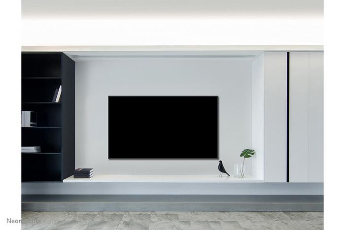 Neomounts WL30-550BL18 Support Mural Fixe pour Téléviseurs/Écrans 43 à 86 Pouces, 60 kg Max, VESA 100x100 à 800x400, Système Magnétique Pull & Release - Noir