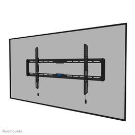 Neomounts WL30-550BL18 Support Mural Fixe pour Téléviseurs/Écrans 43 à 86 Pouces, 60 kg Max, VESA 100x100 à 800x400, Système Magnétique Pull & Release - Noir
