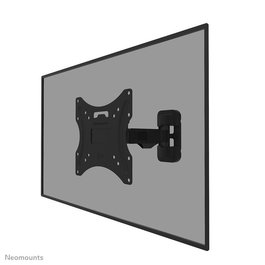 Neomounts WL40-540BL12 Support Mural Orientable pour Ecrans TV 32 à 55 Pouces, Pivot ±30°, Inclinaison 14°, Charge Max 35 kg, VESA 100x100 à 200x200 mm, Noir