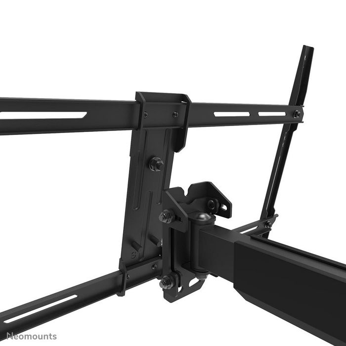 Neomounts Support Mural Orientable LEVEL-550 pour Téléviseurs 40 à 65 pouces - Noir, Inclinaison, Pivot, Gestion Câbles, VESA 200x100 à 600x400 mm, Charge 40 kg