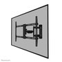 Neomounts Support Mural Orientable LEVEL-550 pour Téléviseurs 40 à 65 pouces - Noir, Inclinaison, Pivot, Gestion Câbles, VESA 200x100 à 600x400 mm, Charge 40 kg