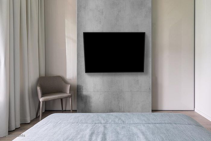 Neomounts Support Mural Orientable LEVEL-550 pour Téléviseurs 40 à 65 pouces - Noir, Inclinaison, Pivot, Gestion Câbles, VESA 200x100 à 600x400 mm, Charge 40 kg