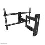 Neomounts Support Mural Orientable LEVEL-550 pour Téléviseurs 40 à 65 pouces - Noir, Inclinaison, Pivot, Gestion Câbles, VESA 200x100 à 600x400 mm, Charge 40 kg