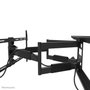 Neomounts WL40-550BL18 Support Mural Orientable pour Écrans 43-75" - Charge Max 45 kg, VESA 200x100 à 800x400 mm, Noir
