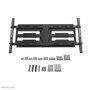 Neomounts WL40-550BL18 Support Mural Orientable pour Écrans 43-75" - Charge Max 45 kg, VESA 200x100 à 800x400 mm, Noir