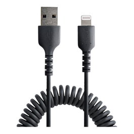 StarTech.com Cable Lightning vers USB Type A 50cm MFi Rizado RUSB2ALT50CMBC - Charge et Synchronisation