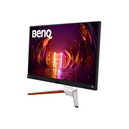 BenQ Mobiuz EX3210U - Moniteur Gaming 4K UHD 32" 144 Hz, HDR 600, IPS, FreeSync Premium Pro, HDMI 2.1, DisplayPort 1.4, Haut-parleurs, Noir - Réf: 9H.LKHLB.QBE