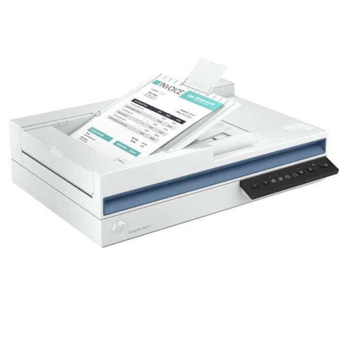 HP Scanjet Pro 3600 Scanner de documents A4 1200x1200 DPI, 30 ppm, USB 3.2, Alimentation automatique, Blanc HP Scanjet Pro 3600 Scanner de documents A4 1200x1200 DPI, 30 ppm, USB 3.2, Alimentation automatique, Blanc