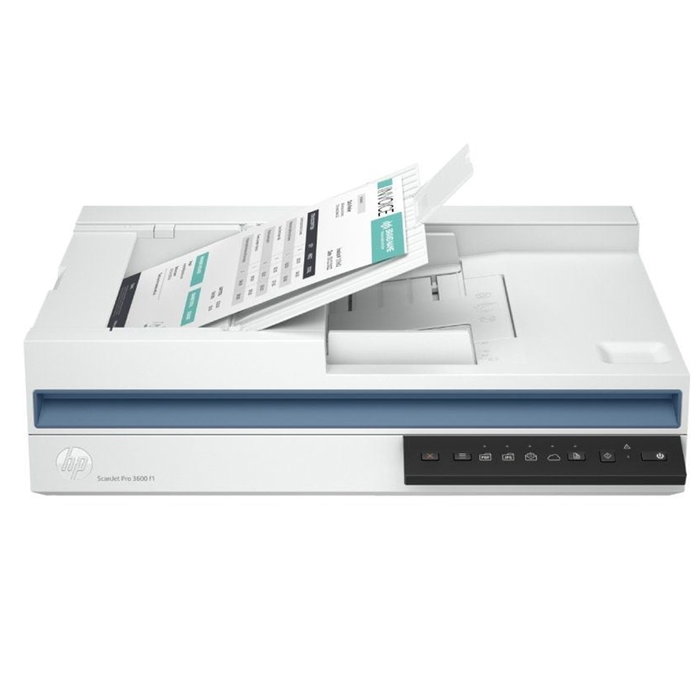 HP Scanjet Pro 3600 Scanner de documents A4 1200x1200 DPI, 30 ppm, USB 3.2, Alimentation automatique, Blanc HP Scanjet Pro 3600 Scanner de documents A4 1200x1200 DPI, 30 ppm, USB 3.2, Alimentation automatique, Blanc