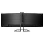 Philips 499P9H Moniteur incurvé 49 pouces 5K UltraWide Dual Quad HD 5120x1440 32:9 VA HDR400 USB-C 90W KVM Webcam FHD