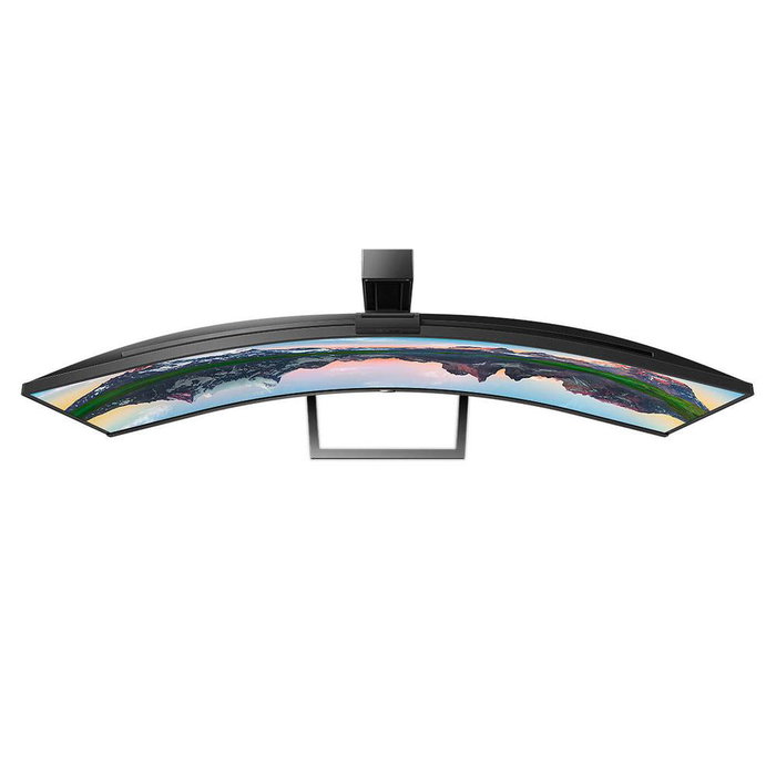 Philips 499P9H Moniteur incurvé 49 pouces 5K UltraWide Dual Quad HD 5120x1440 32:9 VA HDR400 USB-C 90W KVM Webcam FHD
