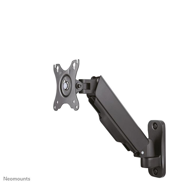 Neomounts WL70-440BL11 Support Mural TV Orientable pour Écran 17 à 32 Pouces Noir - Inclinaison, Rotation, Pivot, VESA 100x100, 9 kg, Gestion Câbles