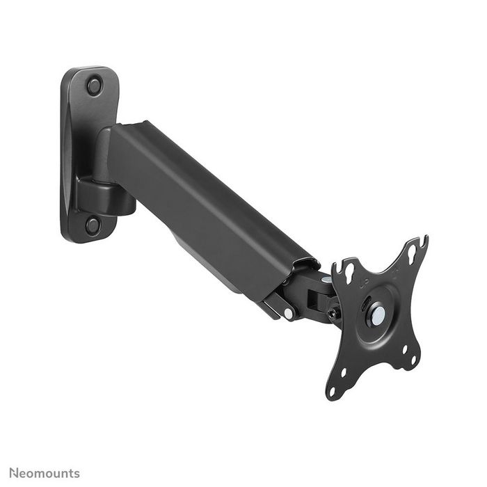 Neomounts WL70-440BL11 Support Mural TV Orientable pour Écran 17 à 32 Pouces Noir - Inclinaison, Rotation, Pivot, VESA 100x100, 9 kg, Gestion Câbles