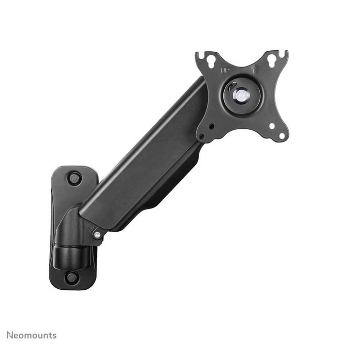 Neomounts WL70-440BL11 Support Mural TV Orientable pour Écran 17 à 32 Pouces Noir - Inclinaison, Rotation, Pivot, VESA 100x100, 9 kg, Gestion Câbles