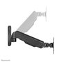 Neomounts WL70-440BL11 Support Mural TV Orientable pour Écran 17 à 32 Pouces Noir - Inclinaison, Rotation, Pivot, VESA 100x100, 9 kg, Gestion Câbles
