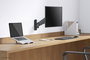 Neomounts WL70-440BL11 Support Mural TV Orientable pour Écran 17 à 32 Pouces Noir - Inclinaison, Rotation, Pivot, VESA 100x100, 9 kg, Gestion Câbles