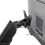 Neomounts WL70-440BL11 Support Mural TV Orientable pour Écran 17 à 32 Pouces Noir - Inclinaison, Rotation, Pivot, VESA 100x100, 9 kg, Gestion Câbles