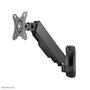 Neomounts WL70-440BL11 Support Mural TV Orientable pour Écran 17 à 32 Pouces Noir - Inclinaison, Rotation, Pivot, VESA 100x100, 9 kg, Gestion Câbles