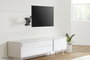 Neomounts WL70-550BL12 Support Mural TV Orientable et Réglable en Hauteur pour Écran 23 à 42 Pouces (VESA 75x75-200x200 mm, Charge 30 kg), Noir