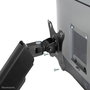 Neomounts WL70-450BL11 Support mural orientable pour TV / écran 17 à 32 pouces - Rotation 360°, inclinaison 135°, pivot 180°, VESA 75x75-100x100, noir