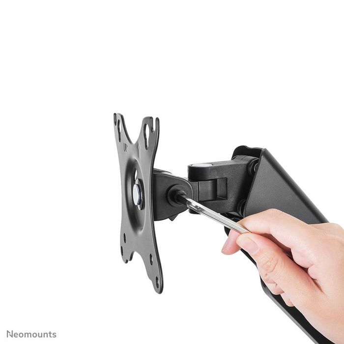 Neomounts WL70-450BL11 Support mural orientable pour TV / écran 17 à 32 pouces - Rotation 360°, inclinaison 135°, pivot 180°, VESA 75x75-100x100, noir