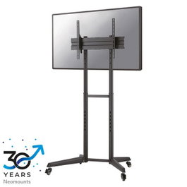 Neomounts FL50-540BL1 Support mobile au sol pour écran plat TV 37 à 70 pouces - Capacité 50 kg - Noir - Avec roues et freins