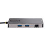 Startechcom 120B-USBC-MULTIPORT Hub USB-C Multiport avec 2x HDMI 4K, USB-A, RJ45, Lecteur SD, Power Delivery 100W