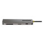 Startech Hub USB-C Multiport 115B-USBC-MULTIPORT - Adaptateur avec HDMI 4K, PD 100W, Ethernet, SD, 3x USB-A