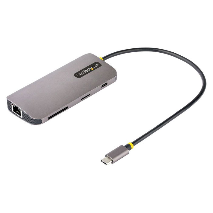 Startech Hub USB-C Multiport 115B-USBC-MULTIPORT - Adaptateur avec HDMI 4K, PD 100W, Ethernet, SD, 3x USB-A Startech Hub USB-C Multiport 115B-USBC-MULTIPORT - Adaptateur avec HDMI 4K, PD 100W, Ethernet, SD, 3x USB-A
