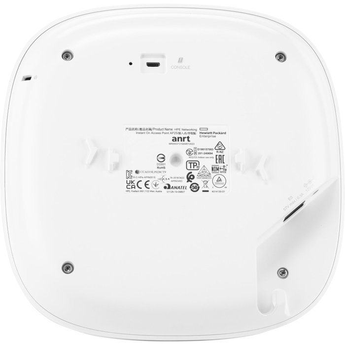 HP Hewlett Packard Enterprise Networking Instant On AP25 avec bloc d'alimentation EU HP Hewlett Packard Enterprise Networking Instant On AP25 avec bloc d'alimentation EU