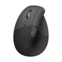Logitech Lift - Souris verticale ergonomique sans fil graphite pour gaucher - Pour petites et moyennes mains