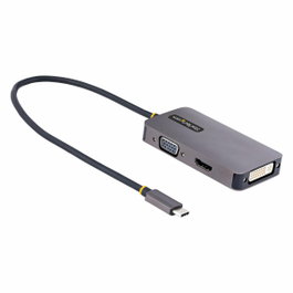 StarTech.com Adaptateur Vidéo USB-C vers HDMI, DVI et VGA