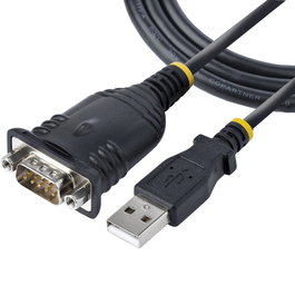 Startechcom 1P3FP-USB-SERIAL Câble USB 2.0 Type A vers RS-232 Série DB9 Adaptateur 91 cm