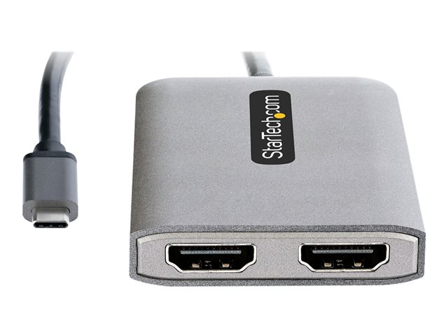 Startech Hub USB C vers 2x HDMI 4K avec MST pour Multitâche