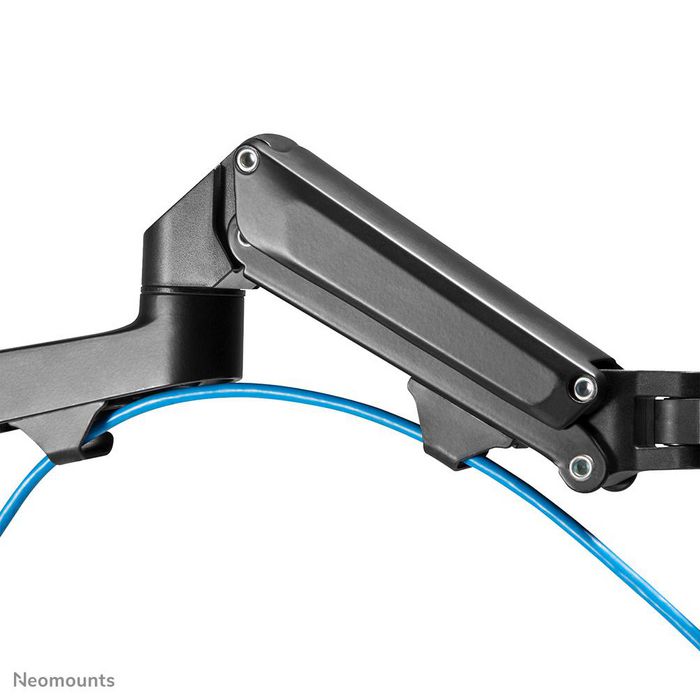 Neomounts DS70-750BL2 Support de Bureau Double pour Écrans de 17 à 27 Pouces, Noir, Mouv. Complet, VESA 75/100, Charge 7 kg par Écran