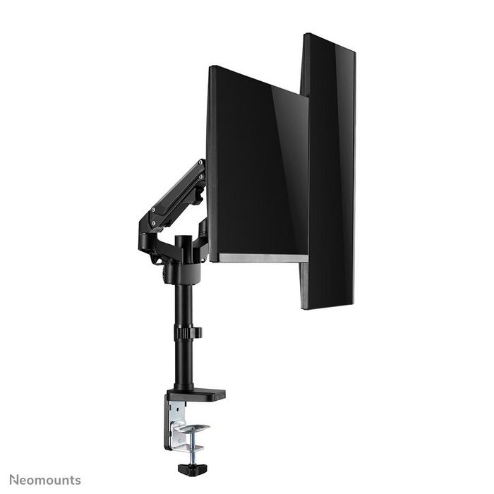 Neomounts DS70-750BL2 Support de Bureau Double pour Écrans de 17 à 27 Pouces, Noir, Mouv. Complet, VESA 75/100, Charge 7 kg par Écran