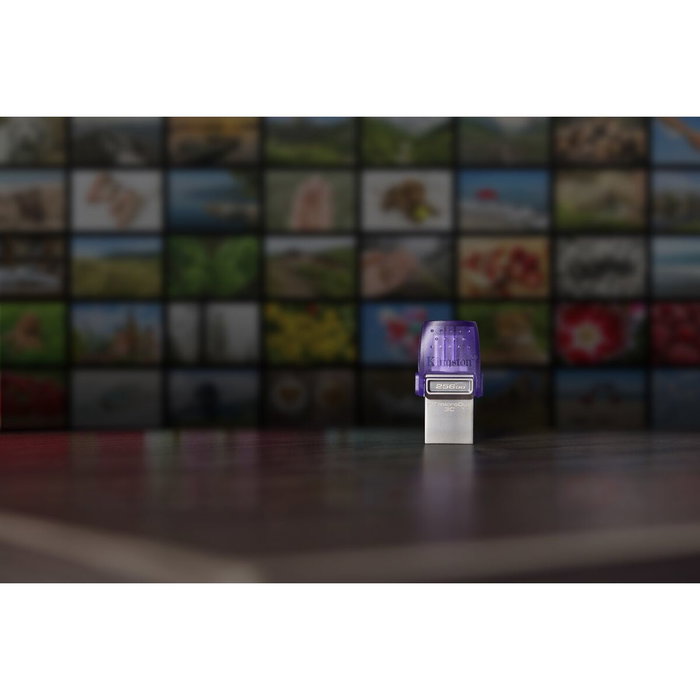 Kingston DataTraveler MicroDuo 3C 256 GB Violet Kingston DataTraveler MicroDuo 3C 256 GB Violet